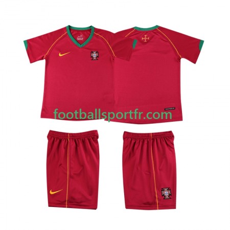 Tenue Portugal 2006 Retro Enfant Domicile Maillot de Foot